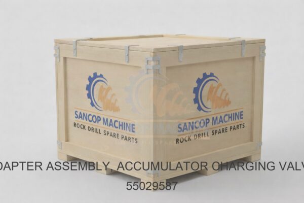 55029587 Adapter Assembly, Accumulator Charging Valve OEM compatible rock drill spare part