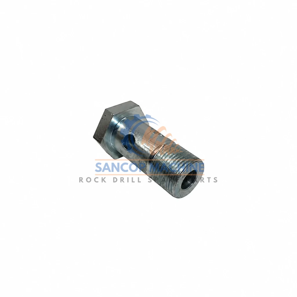 152 374 28 BANJO BOLT OEM compatible rock drill spare part 152 374 28 BANJO BOLT