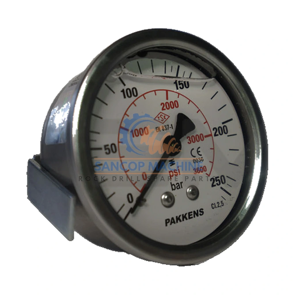 3177 3032 00 Pressure Gauge OEM compatible rock drill spare part 3177 3032 00 Pressure Gauge