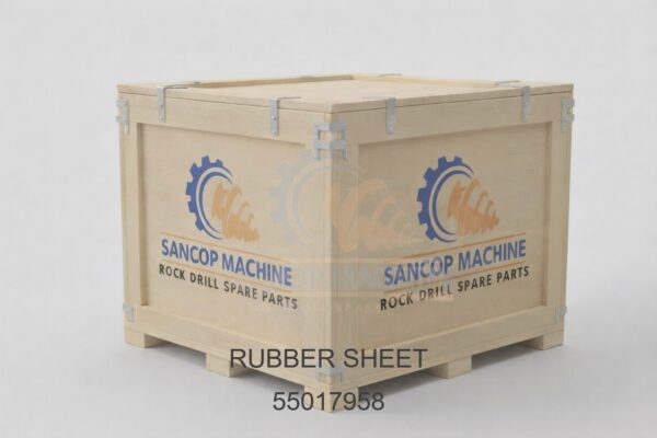 55017958 Rubber Sheet OEM compatible rock drill spare part